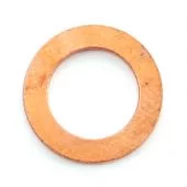 3h550 Copper washer for 7/16" clutch and brake pipe unions.