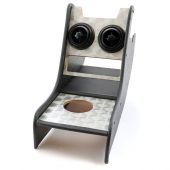94-01 RHD Swirled Aluminium Centre Console inc. Airvents & Radio slot