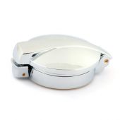 MONMPF2 Mini Monza style chrome petrol cap complete with filler neck adaptor