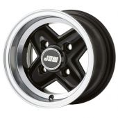 6 x 10 Revolite Wheel - Black/Polished Rim