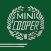 John Cooper Styling Kit - Laurels & Side Stripes - Silver
