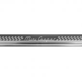Mini Cooper Sill Edging Plate (Pair)  - Stainless Steel