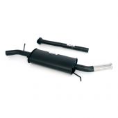 Sportex Side Exit Exhaust System - 2'' Single Tailpipe - Catalyst back 