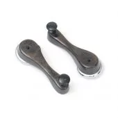 Charcoal Window Winder Handles pair 