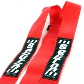 Securon 3 Point Harness - Bolt-in - Red 