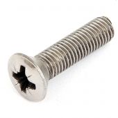 SG604051 Countersunk screw - 1/4" UNF x 1" long, for mounting door check strap on Mini Mk1, Mk2, Van, Pick-up and Estate models