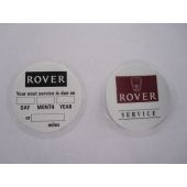 Mini Rover Service Sticker