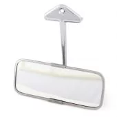 SPD0005 Mini rear view mirror finished in stainless steel