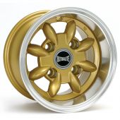 6" x 10" gold Ultralite alloy wheel and Yokohama A032 tyre package