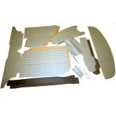 19 Piece Interior Panel Kit Mini Saloon 59-69 with Oval Speedo