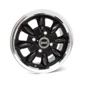 5 x 12" Ultralite wheel in Black for Classic Mini