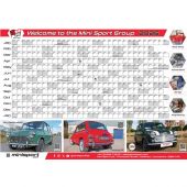 2026 Mini Sport A1 Walplanner