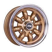 5 x 10 Minilight Wheel - Gold Polished Rim