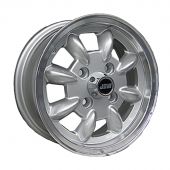 5 x 12 Minilight Wheel - Silver/Polished Rim