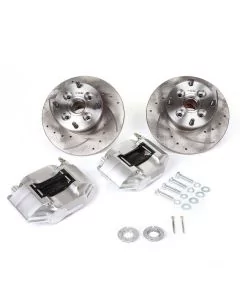Cooper 8.4'' Brake Kit with Silver Alloy Calipers