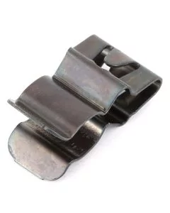 Metal Clip holds Bonnet Prop in position