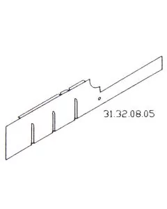 MCR31.32.08.05 Support bracket - Load Deck to Tunnel - Mini Van