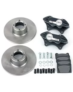 Cooper 8.4" Std 4 pot Alloy Caliper Brake Conversion Road Kit - Black