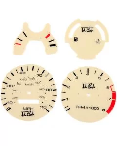 John Cooper Magnolia 110 MPH 3 Clock Dial Set