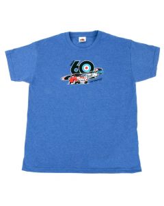 Mini Sport's Limited Edition Kid's 3 Minis T Shirt in Heather Royal