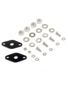Top Arm Retaining Plates - Powder Coated with Fittings