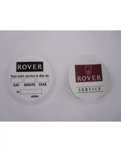 Mini Rover Service Sticker