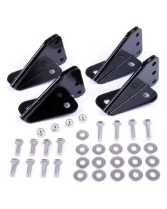 Powder coated seat brackets for Classic Mini - 2 seats