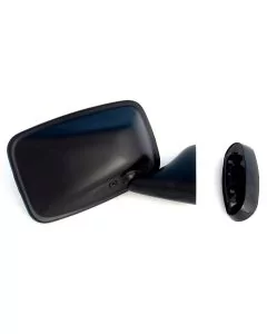 Door Mirror - Black - Convex - RH 