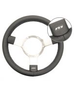 Classic Mini Traditional steering wheel 300mm - Black Leather by Mountney 