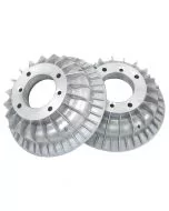 Pair of Superfin Mini alloy brake drums