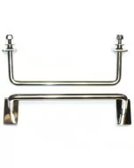 smb127 Mini front seat stay brackets in stainless steel