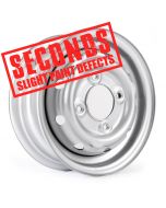 Cooper S 3.5" x 10" Steel Wheel - Silver (Wheels) Clearance Seconds 