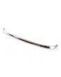 Bumper with Wrap Around Ends in stainless steel for Classic Mini