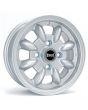 5" x 12" silver Ultralite alloy wheel