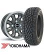 WTP6X13KIT6 6" x 13" anthracite Ultralite alloy wheel and Yokohama A539 tyre package