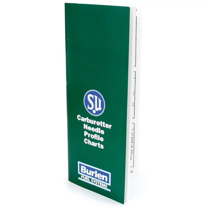 ALT9601 Mini Carb Needle Chart Book SU Carburettor
