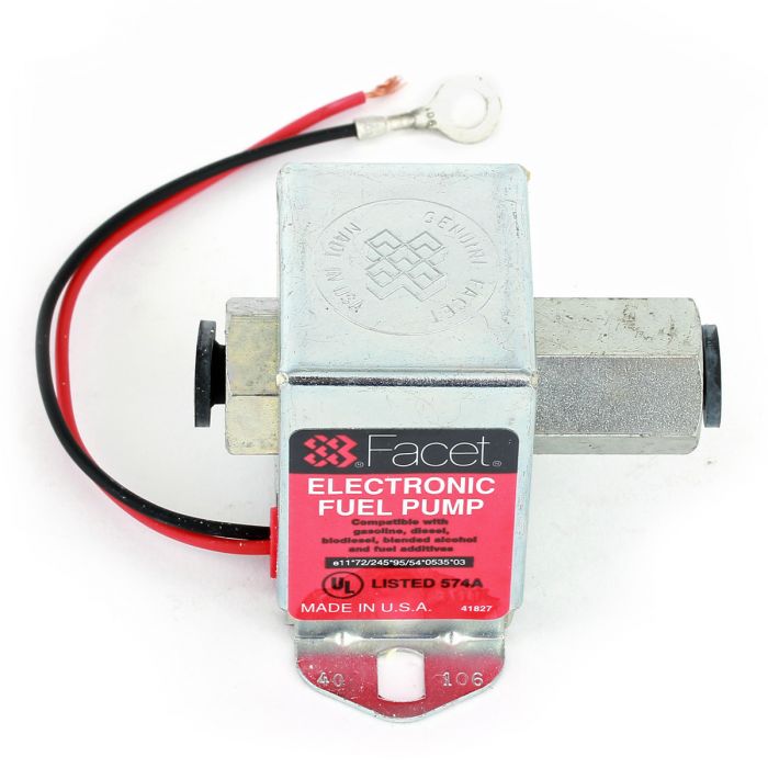 Facet Fast Road Fuel Pump - Solid State 