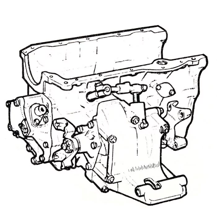 Mini 4 syncro, remote type gearbox