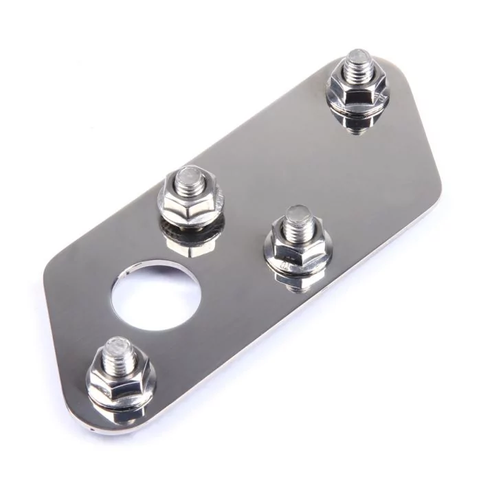 One hole bulkhead blanking plate for Classic Mini 