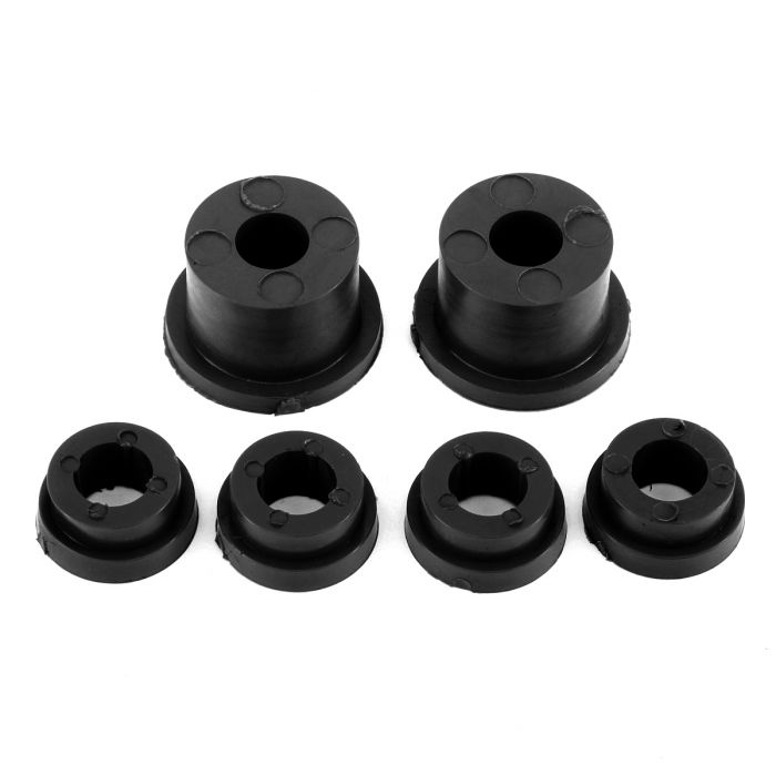 SPDSP664BLK Uprated poly Mini rear subframe bush kit in black. Fits all models of Mini from 1976-2001 