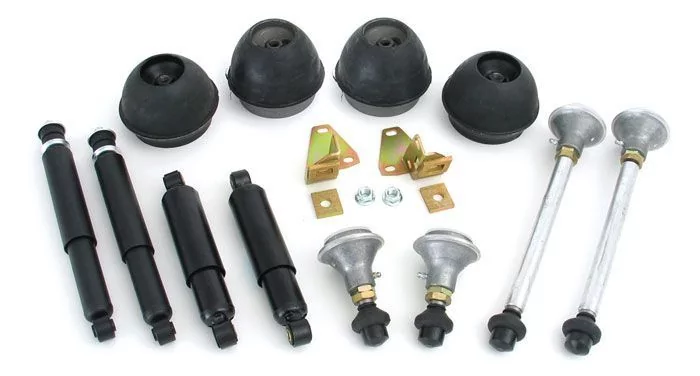 Moulton Smootha Ride kit for classic Mini in conjunction with Dr. Alex Moulton